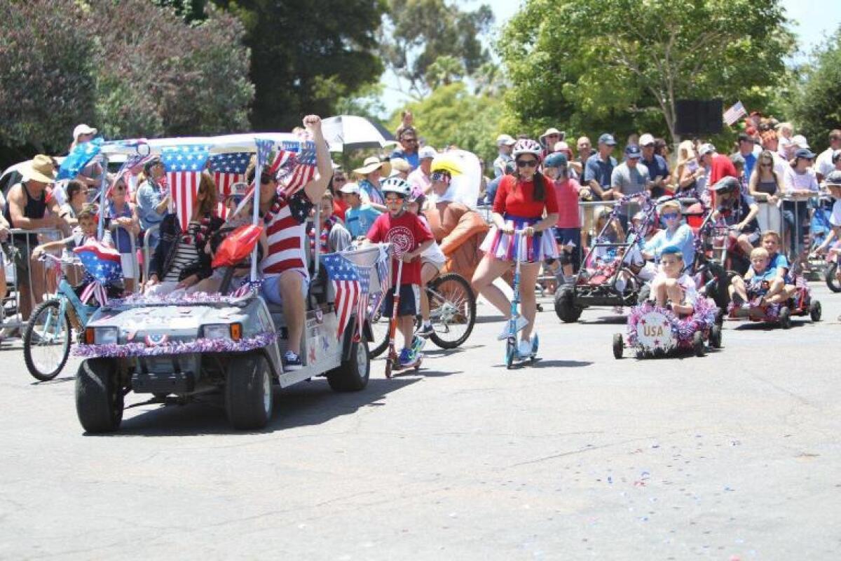 The July 4 parade was cancelled due to the pandemic in 2020 but will be back this year.