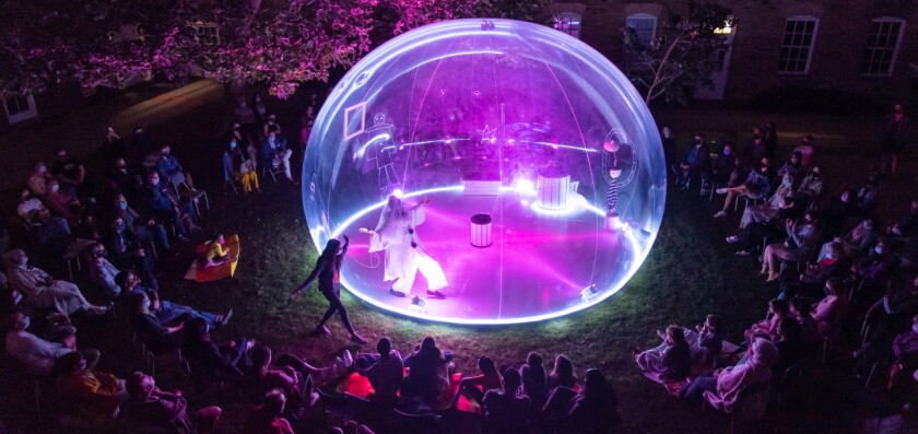 The 2022 Without Walls Festival will feature "La Bulle" from CORPUS.