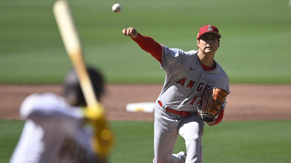 Angels' Ohtani leaves with blister after giving up 2 homers in 8-5