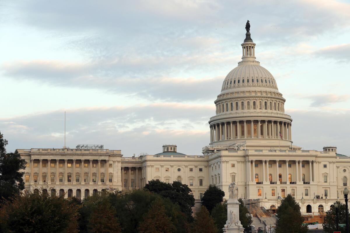 The U.S. Capitol Building in Washington.