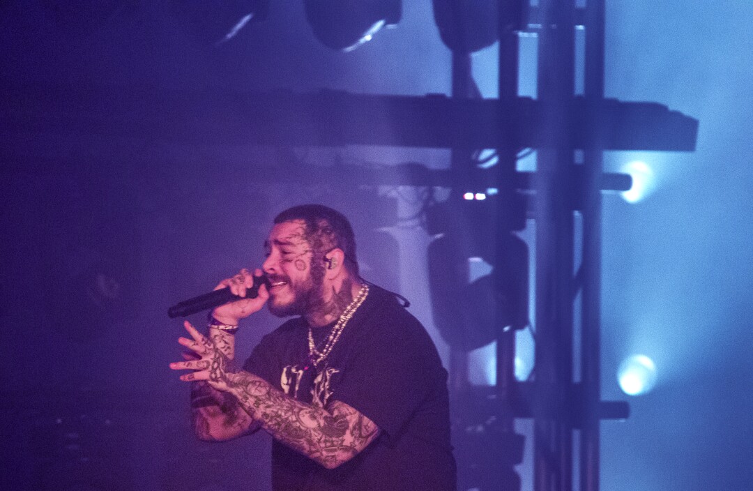 Saturday night headliner Post Malone at Day N Vegas