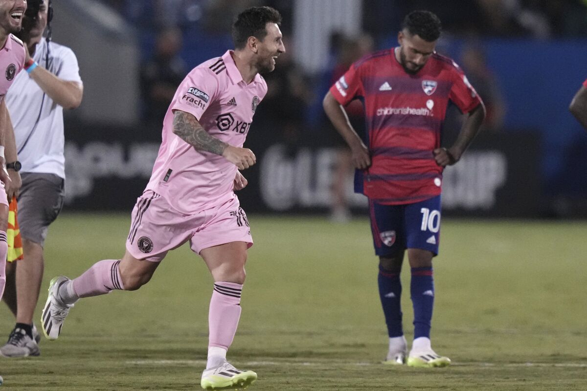 Messi protagoniza otra noche deslumbrante - Los Angeles Times