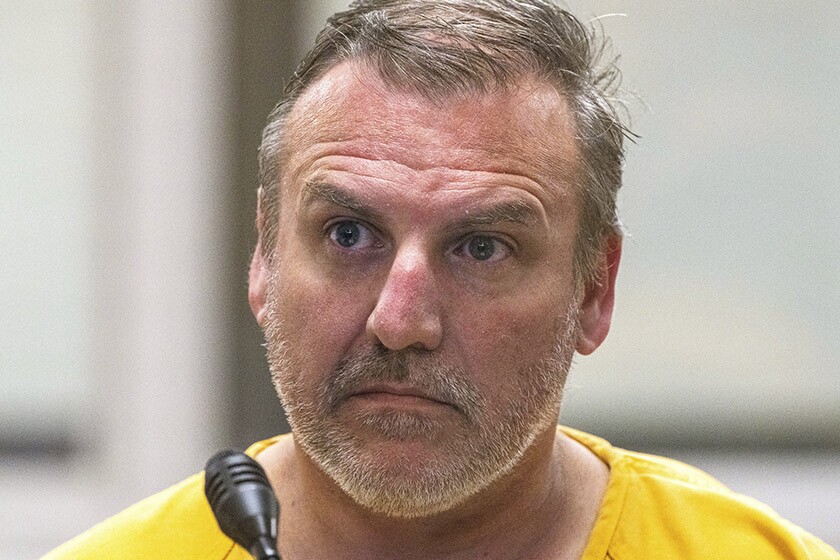 Brian Steven Smith is arraigned Oct. 9 on a murder charge in Anchorage.