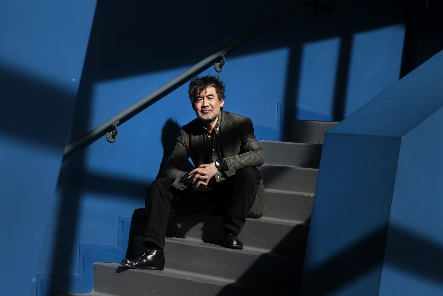 Playwright David Henry Hwang's 2007 play "Yellow Face" is being adapted to film and was recently shot in 12 days on the campus of East Los Angeles College, where this portrait was taken. MORE: For David Henry Hwang's 'Chinglish,' a case of bad timing in China