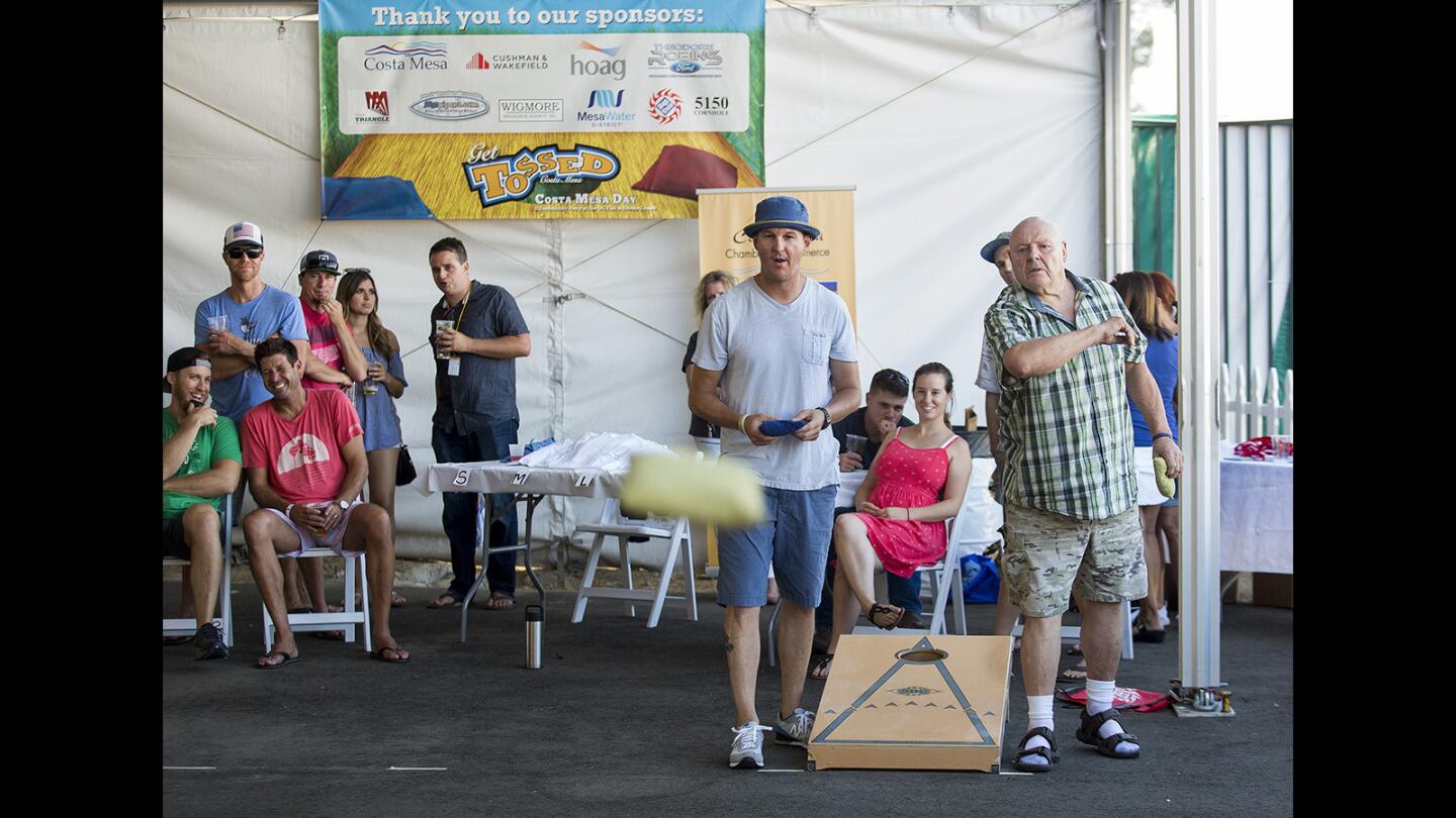 Photo Gallery: Cornhole tournament at the OC Fair