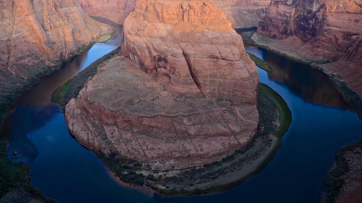 Horseshoe Bend on U.S. Route 89 is part of Glen Canyon National Recreation Area.