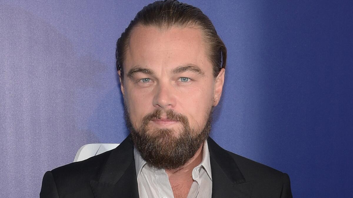 Leonardo DiCaprio, shown at Oceana's annual SeaChange Summer Party in Laguna Beach in August, is now a U.N. Messenger of Peace, focusing on climate change.