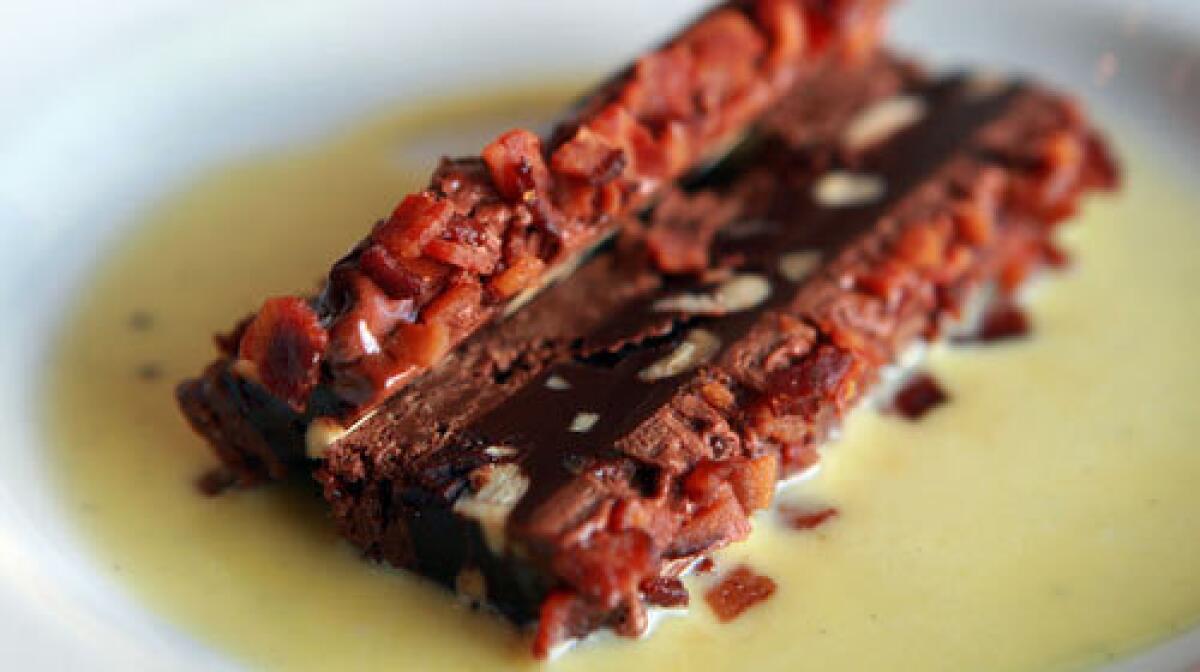 Animal's bacon chocolate crunch bar.