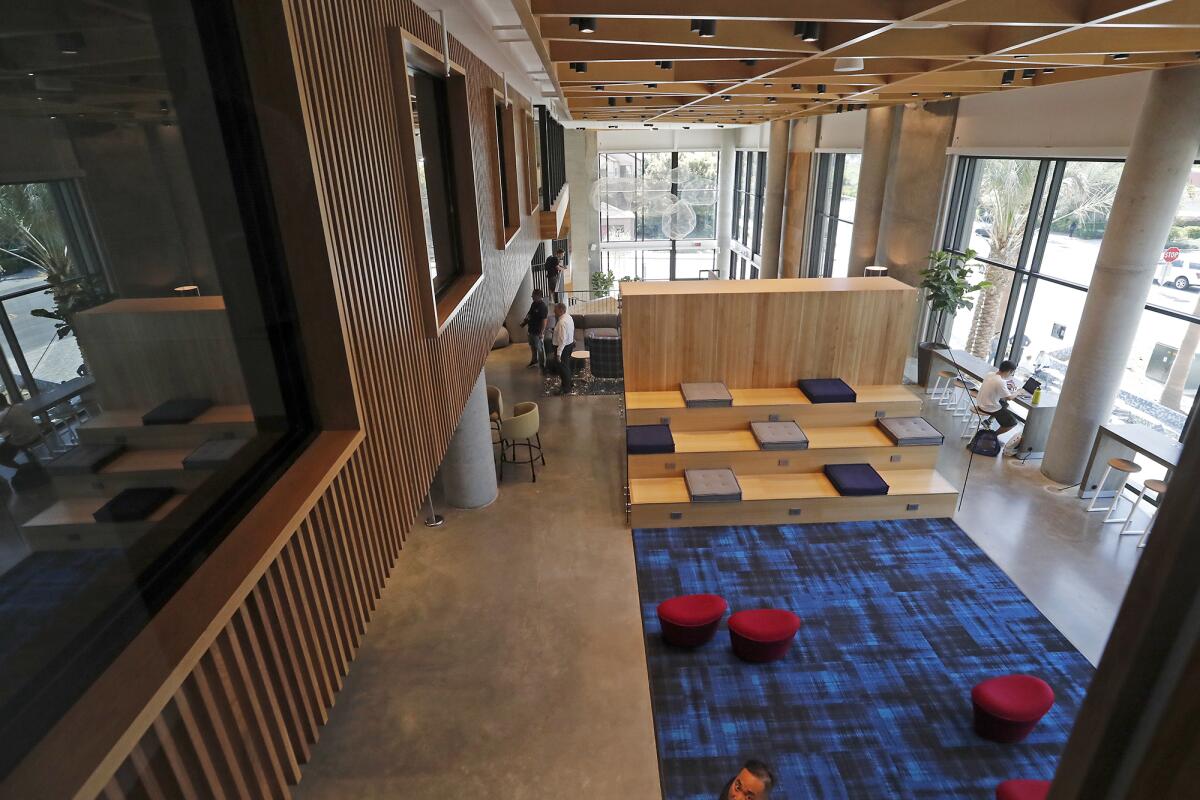 Plaza Verde's 15,000-square-foot community center is pictured Wednesday at UC Irvine.