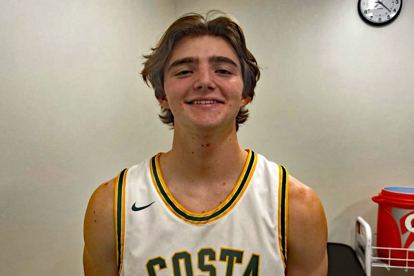 Mira Costa's Will Householter after a game on Nov. 28, 2022.