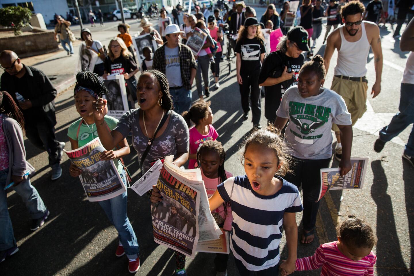 L.A. protest