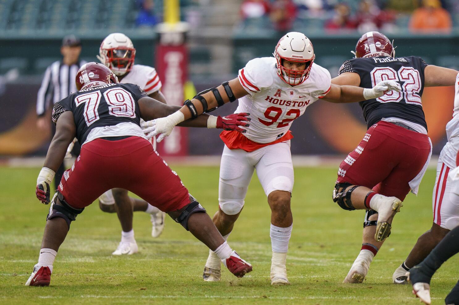 Bucs draft DT Logan Hall, G Luke Goedeke, RB Rachaad White - The San Diego  Union-Tribune