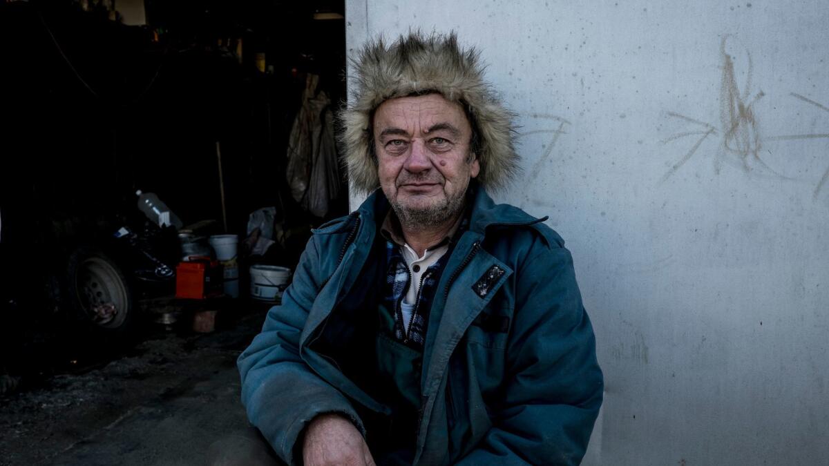 Boris Salomatin, 60, a pensioner living in Khudaiberdinsk.