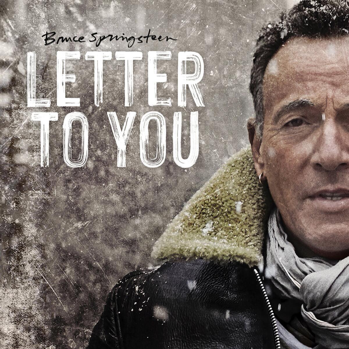 En esta portada proporcionada por Columbia Records el álbum "Letter To You" de Bruce Springsteen. 
