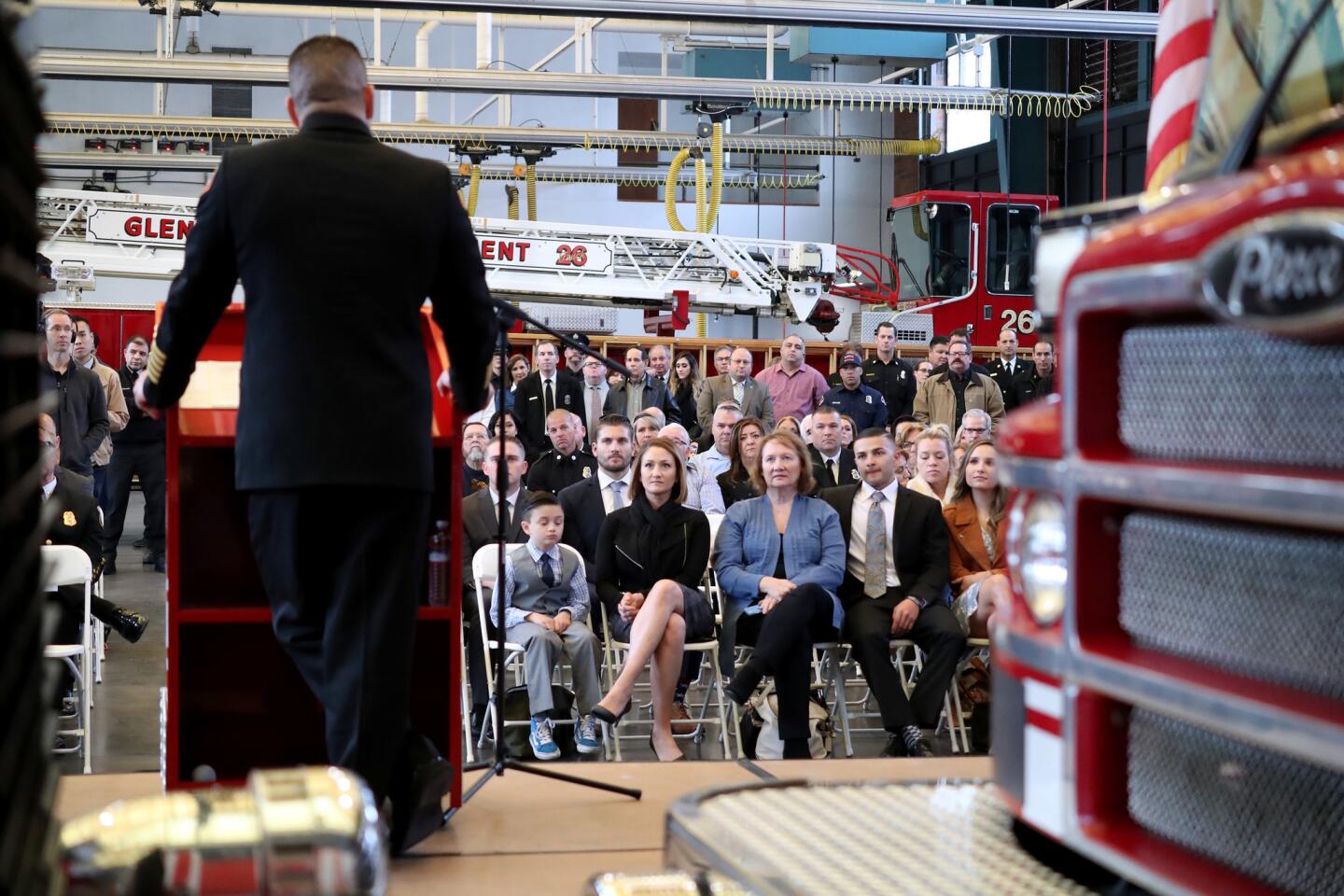 Photo Gallery: New Glendale fire chief sworn in