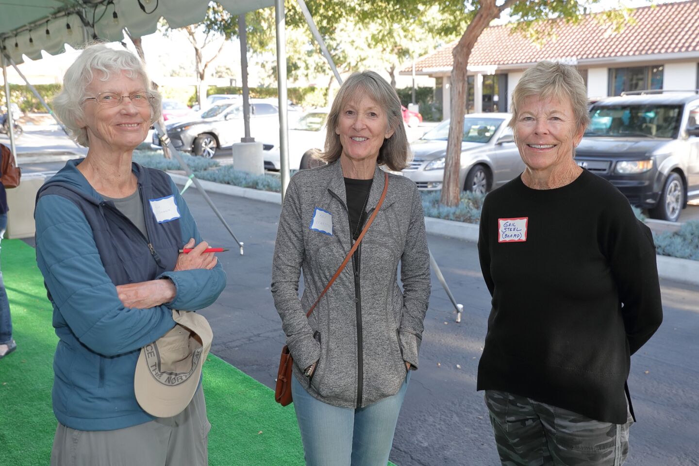 Ann Williamson, Bev Marston, Gail Steel (Board Member)