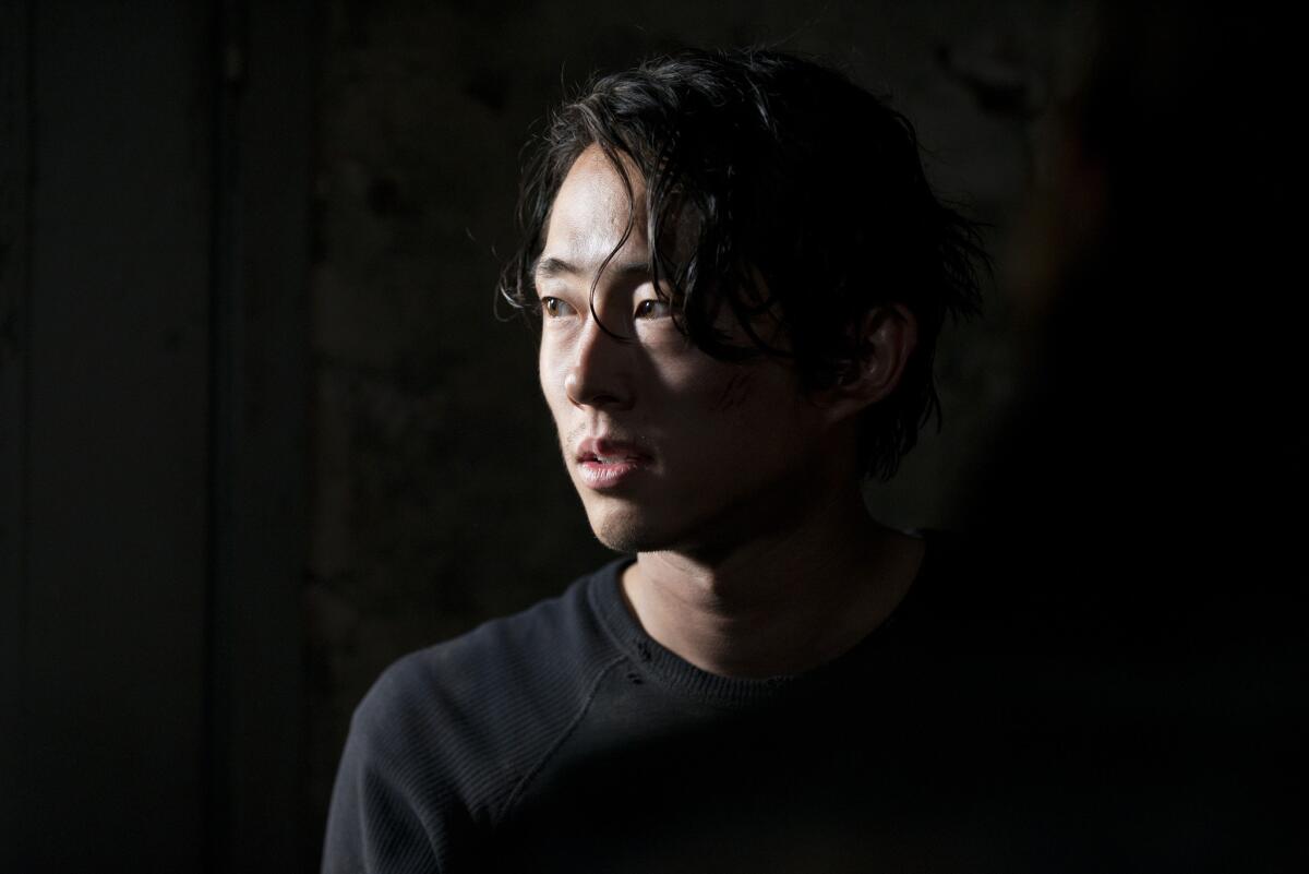 Steven Yeun as Glenn Rhee - The Walking Dead.