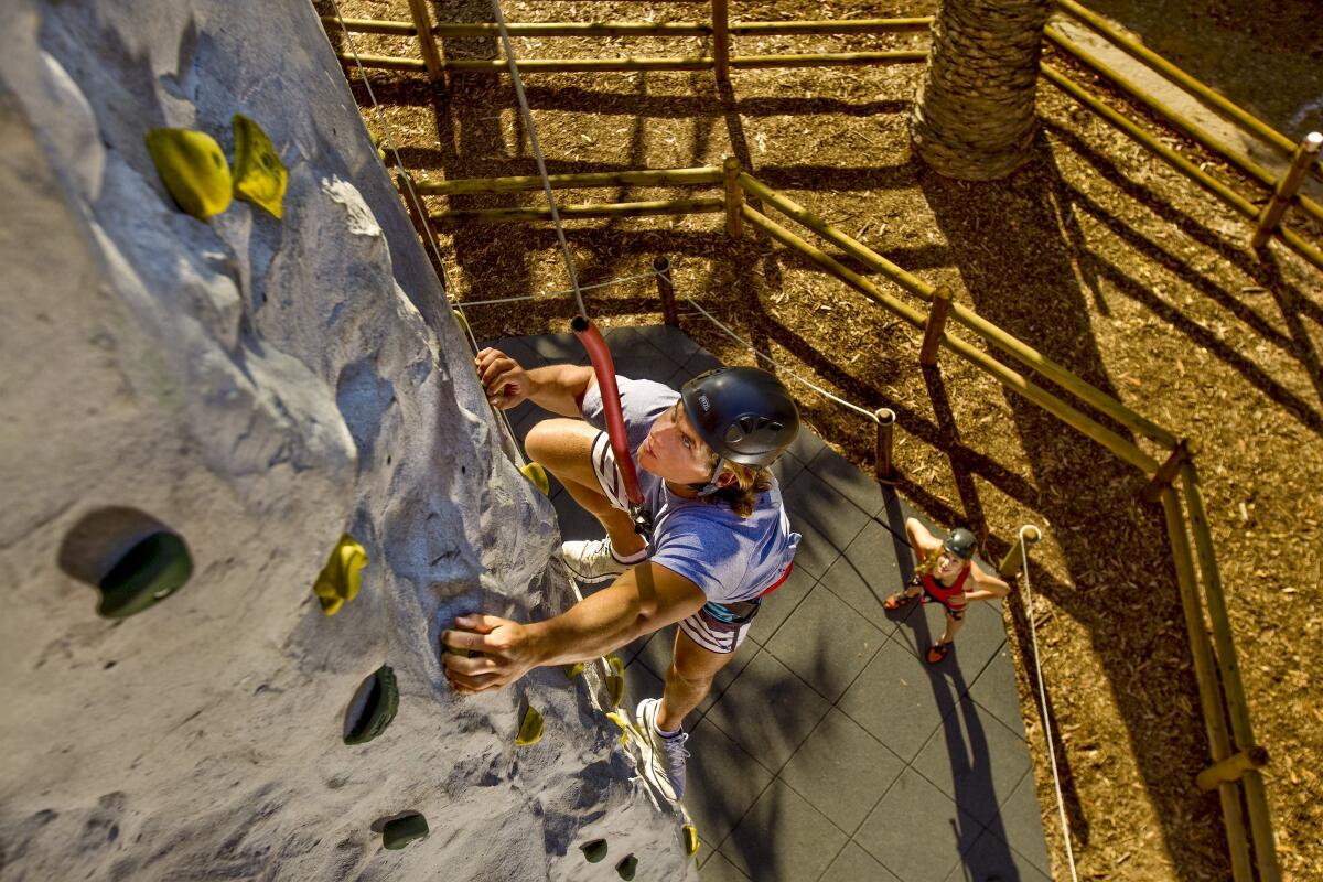 Catalina Climbing Wall