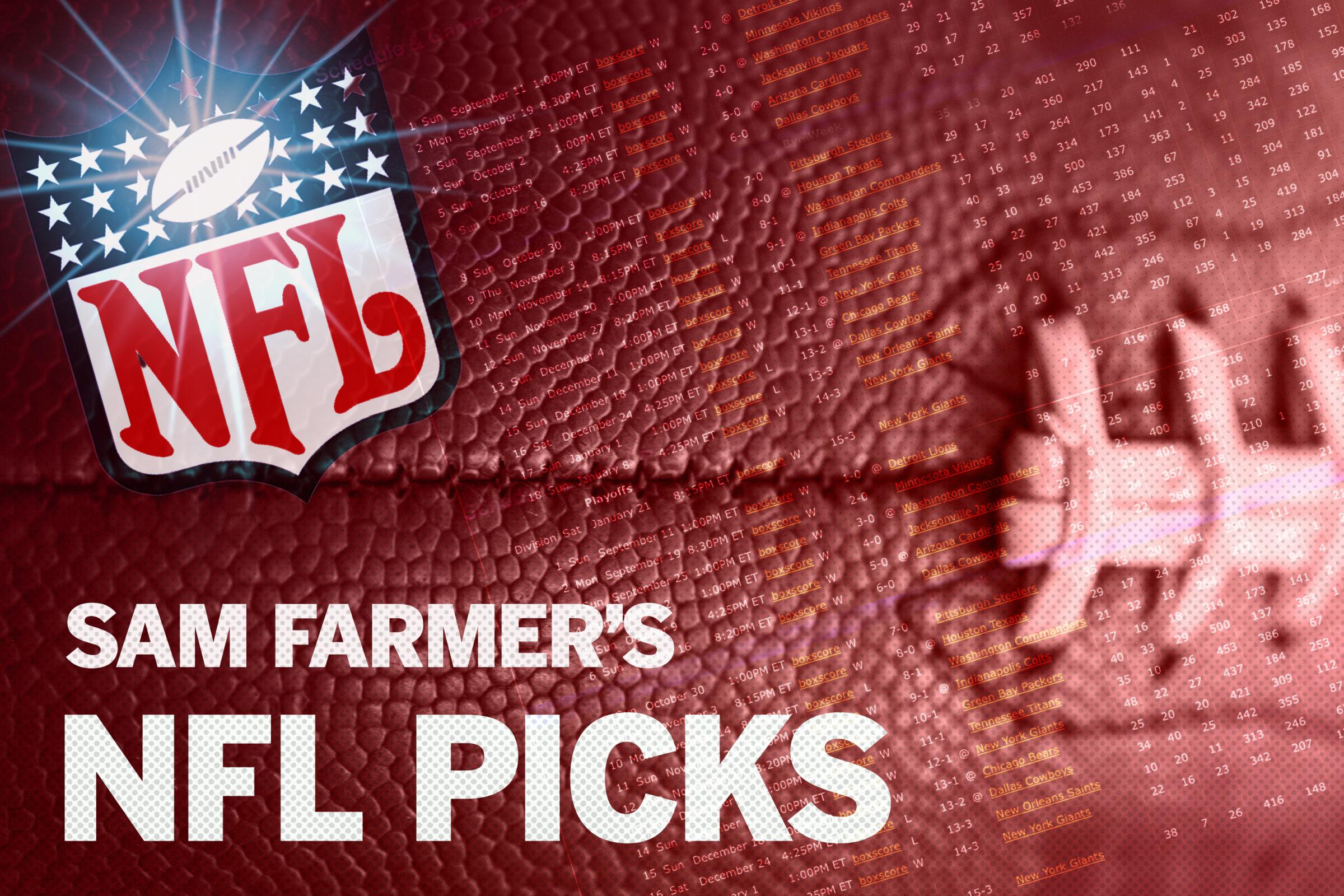 NFL Week 9 picks straight up, against the spread and over/unders