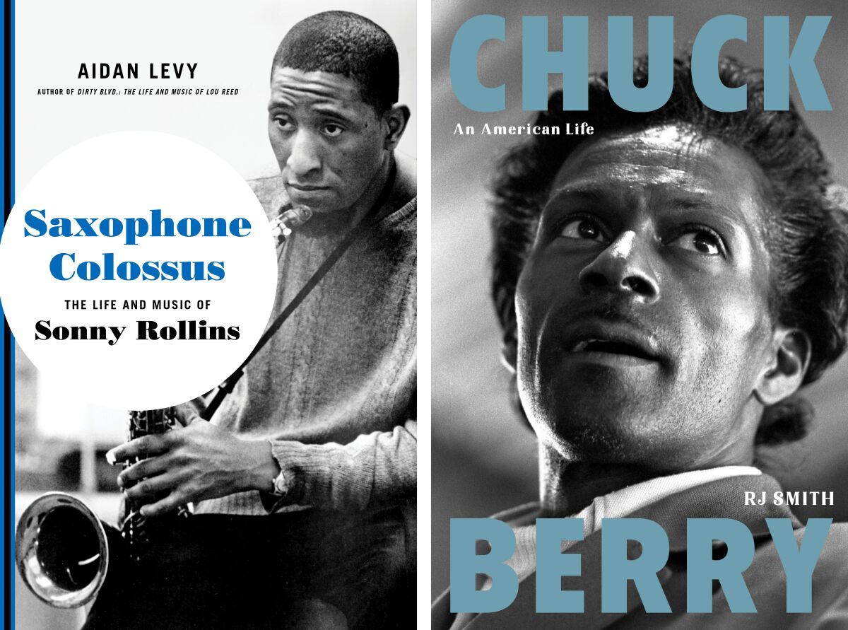 "Saxophone Colossus: The Life and Music of Sonny Rollins" and "Chuck Berry: An American Life"