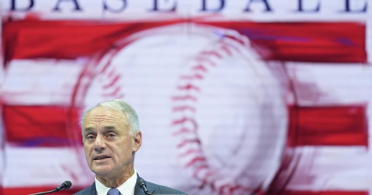 Doing away with traditional leagues could be in MLB's not-too-distant future, Rob Manfred says