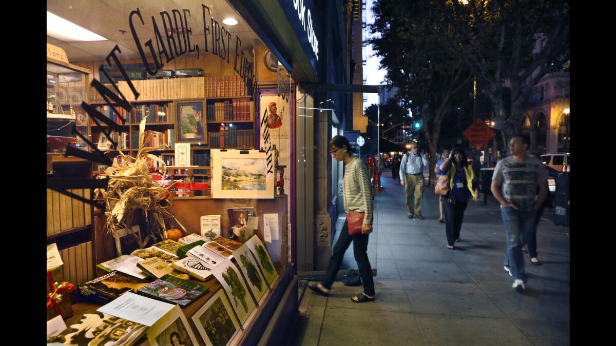 Sixty-one-year-old Caravan Book Store has one of the most distinguished collections of antiquarian books in the city. Owner Leonard Bernstein is not as concerned about the incursions of the Internet and books going out of fashion as he is about readers becoming less curious, less imaginative.