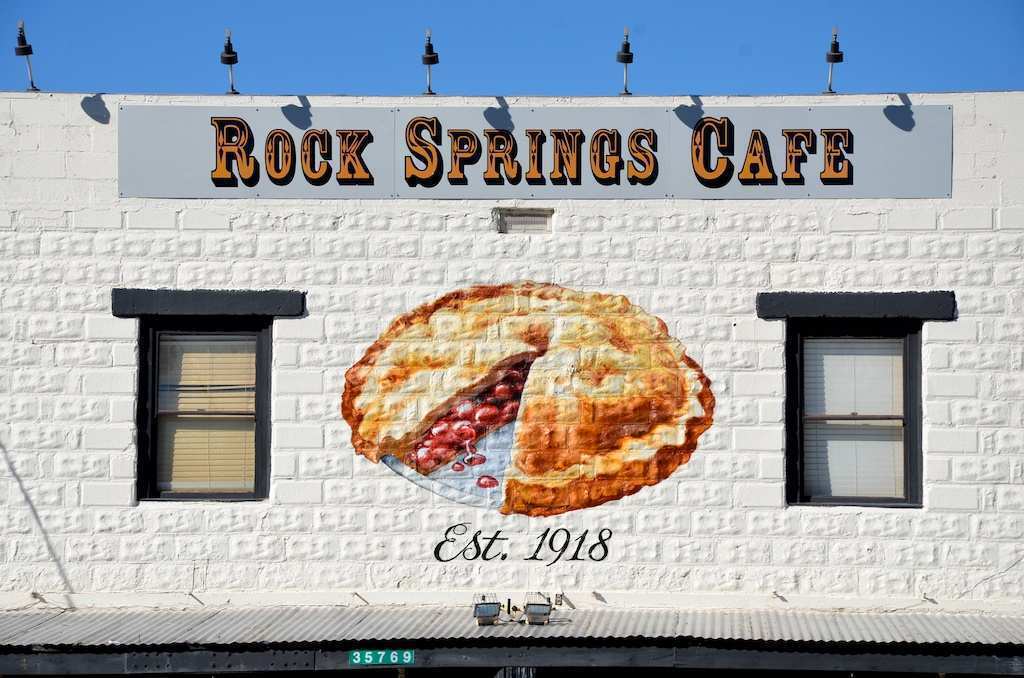 Here's an old-fashioned roadside attraction, 30 minutes north of Phoenix, with cafe, bar, a big patio area and a reputation for serious pies (apple crumb, blackberry crumb, walnut brownie crunch¿). 35769 S. Old Black Canyon Highway (off Exit 242, Interstate 17), Rock Springs; (623) 374-5794.