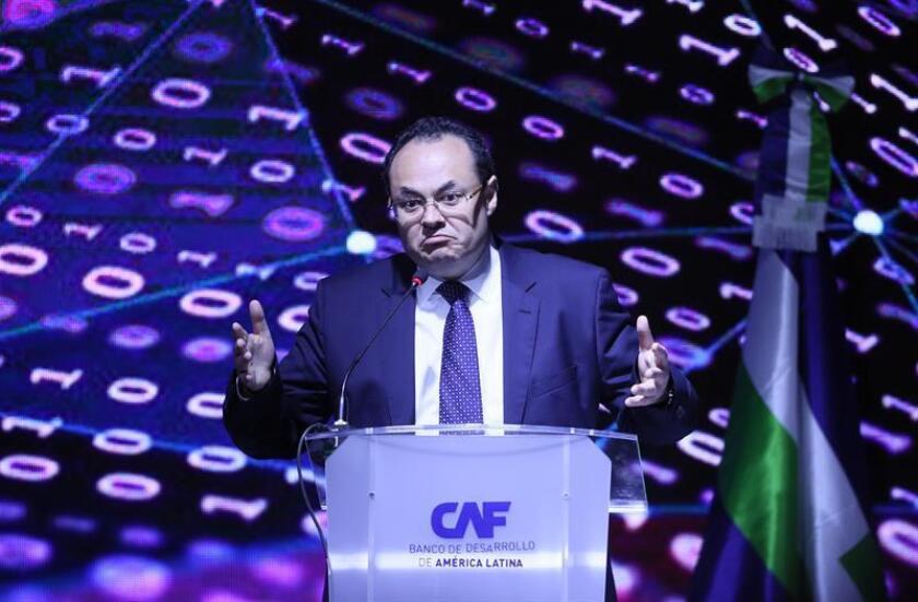 Luis Carranza, presidente ejecutivo del CAF. EFE/Archivo