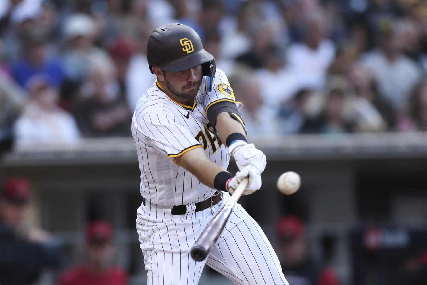 Padres catcher Brett Sullivan's authentic Pacific Coast League jersey