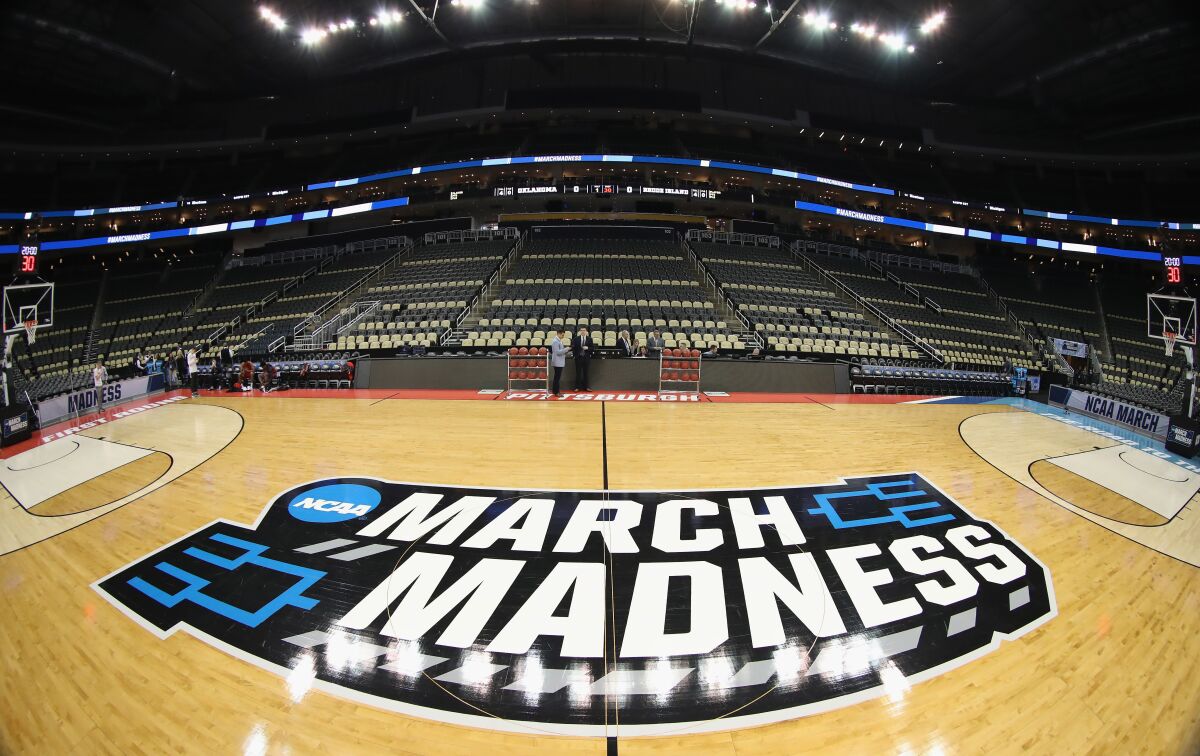 March Madness signage 