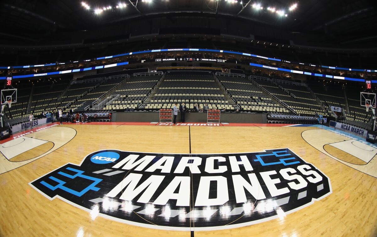 March Madness signage