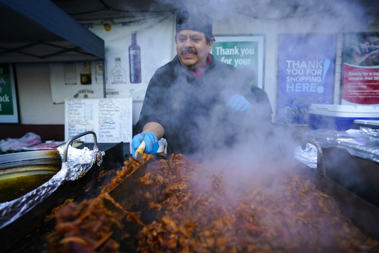 Update: L.A.'s Viral Bacon-Wrapped Hot Dog Street Vendor at Trump Mob  Identified as 'Don Efra' From Puebla ~ L.A. TACO