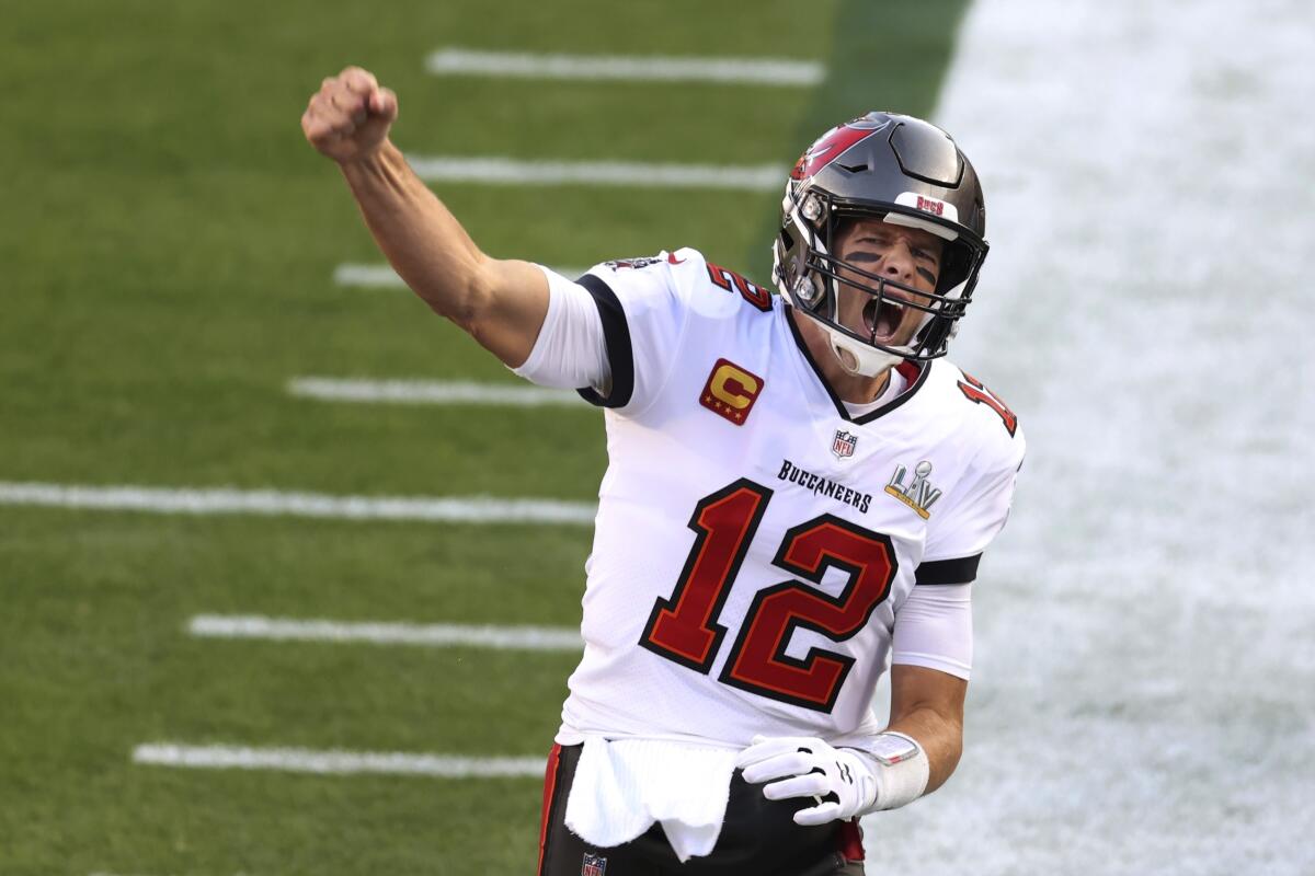 The Sports Report: Tom Brady leads Buccaneers to Super Bowl title - Los Angeles Times