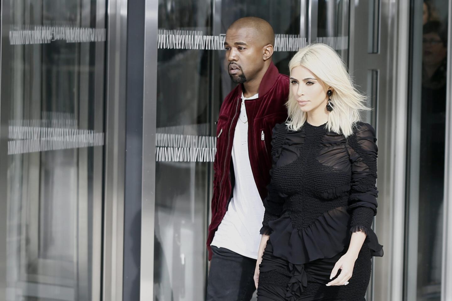 Kim Kardashian and Kanye West