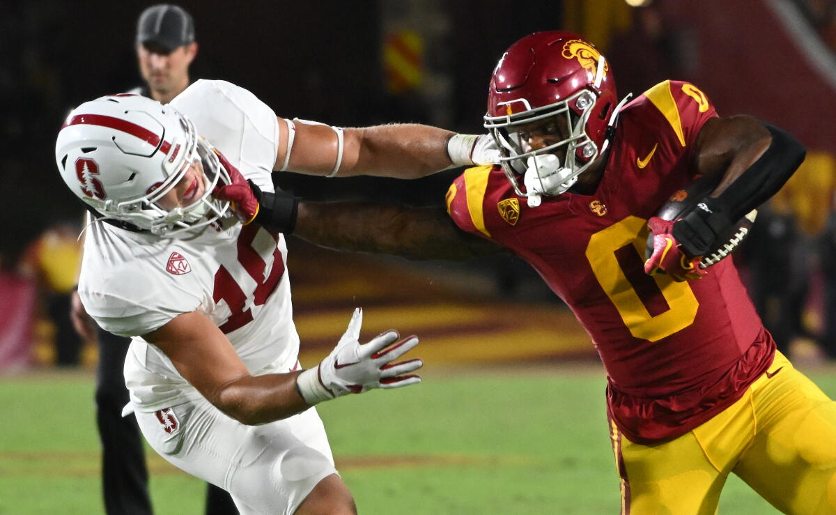Go Usc Caleb Williams and USC go on scoring frenzy to defeat Stanford - Los ...