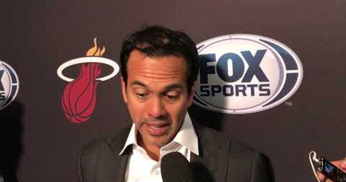 Erik Spoelstra on Heat’s collapse in Sacramento
