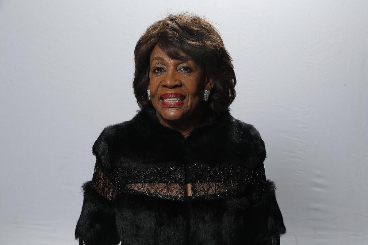 Rep. Maxine Waters.