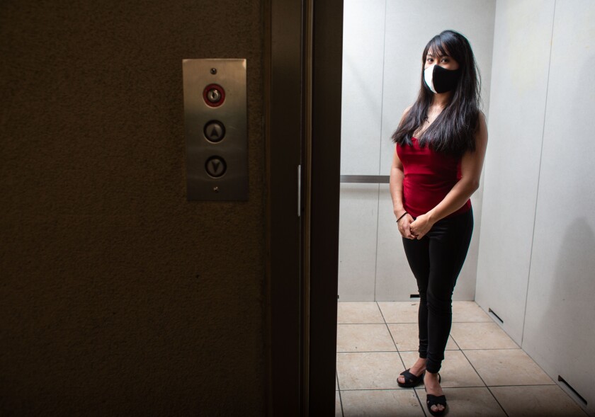 Did A Request To Wear Masks Cause This Racist Backlash Los Angeles Times - horrific housing roblox elevator secret