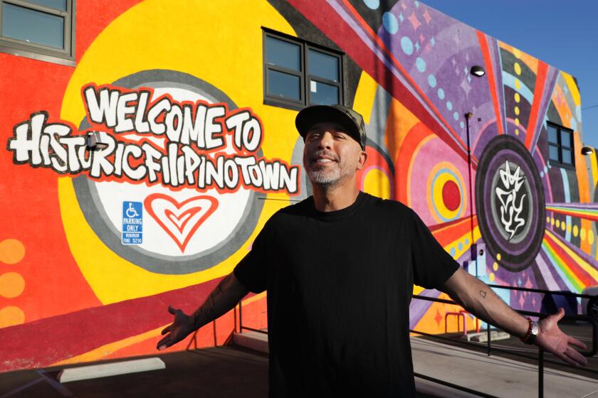 LOS ANGELES-CA-JULY 25, 2022: Comedian Jo Koy is photographed at Rideback Ranch in Los Angeles on Monday, July 25, 2022. (Christina House / Los Angeles Times)