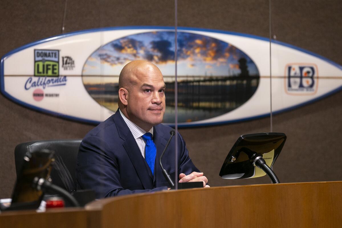 Mayor Pro-Tem Tito Ortiz resigned from the City Council at its meeting at City Hall on Tuesday, June 1.