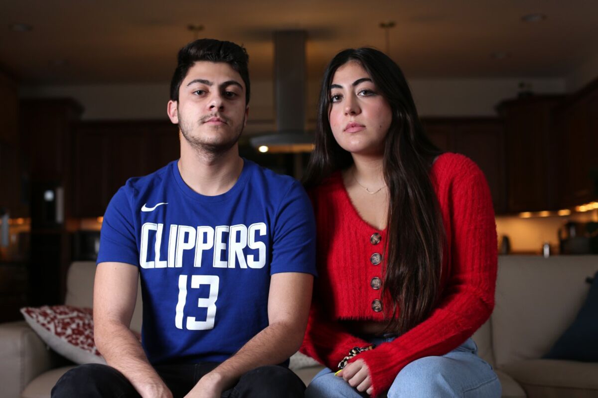 Darian Vaziri and his sister Kiara Vaziri along with their parents were held at the Canadian border in Blaine, WA for hours.