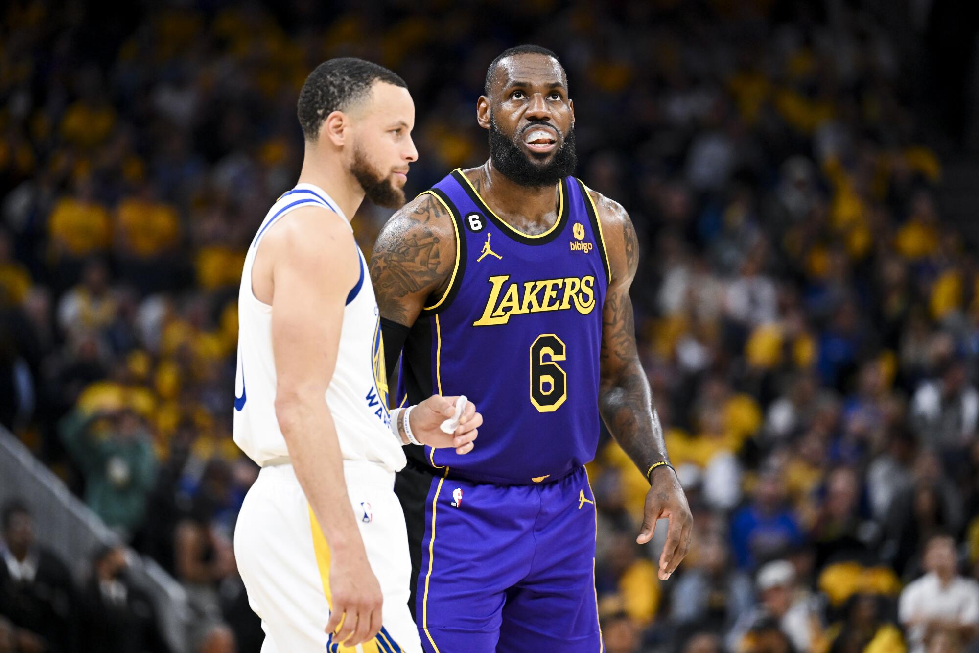 Game 2 recap: Warriors even series with blowout of Lakers - Los
