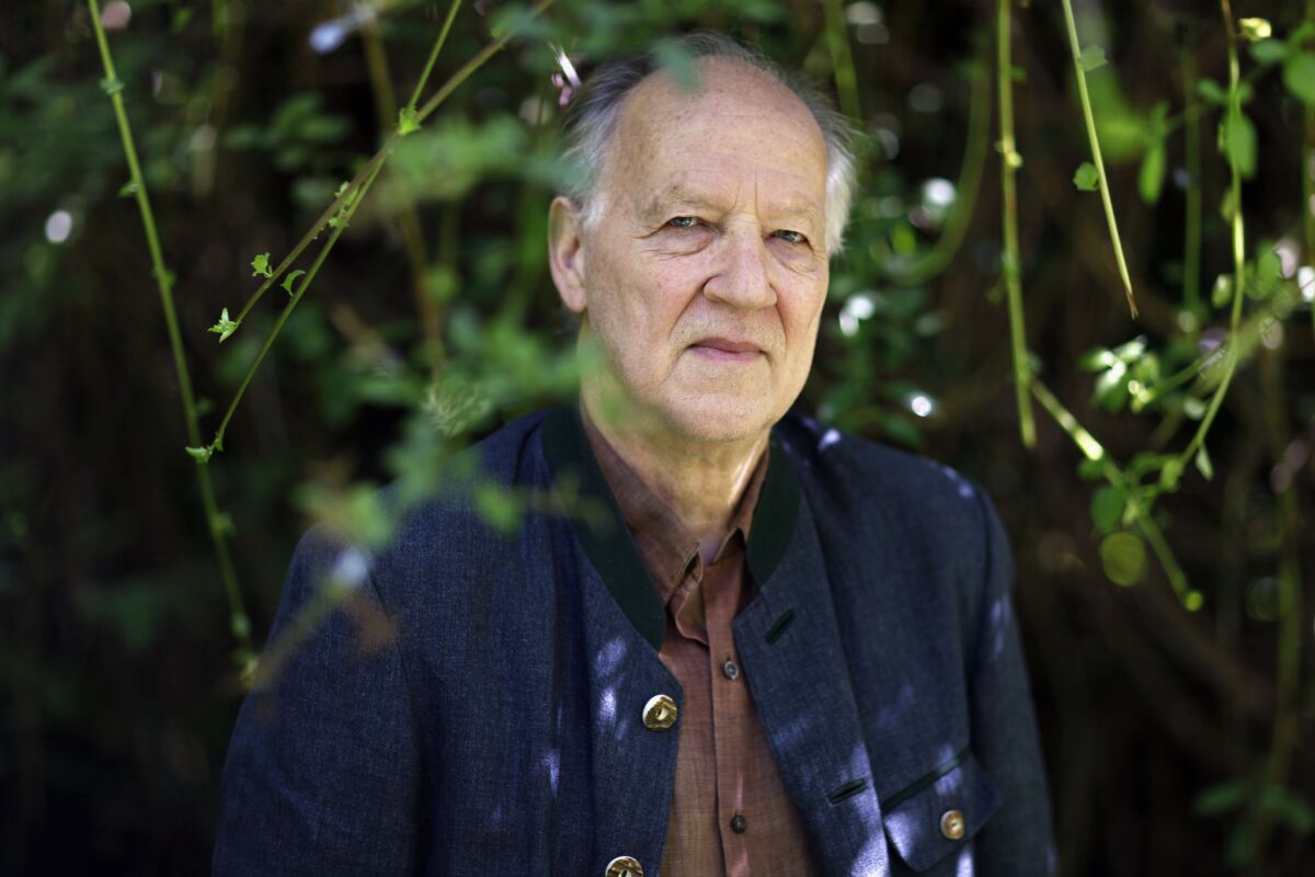 A box set of 16 of director Werner Herzog's films is being released.