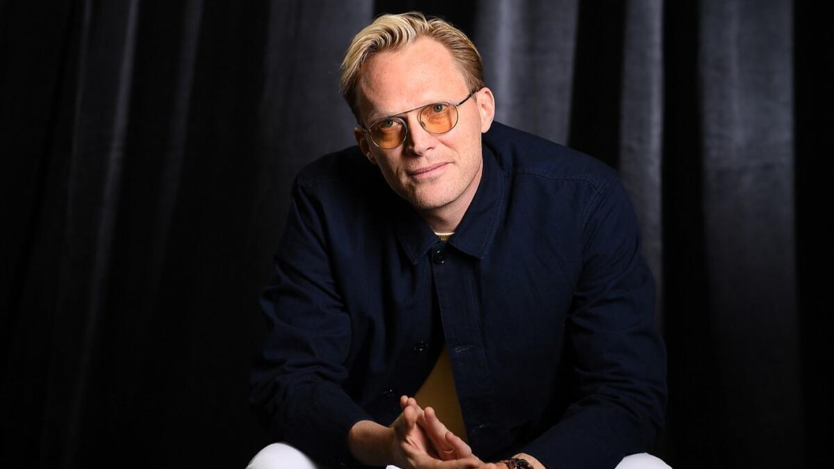 Actor Paul Bettany photographed for "Solo: A Star Wars Story" in Beverly Hills on May 12, 2018.