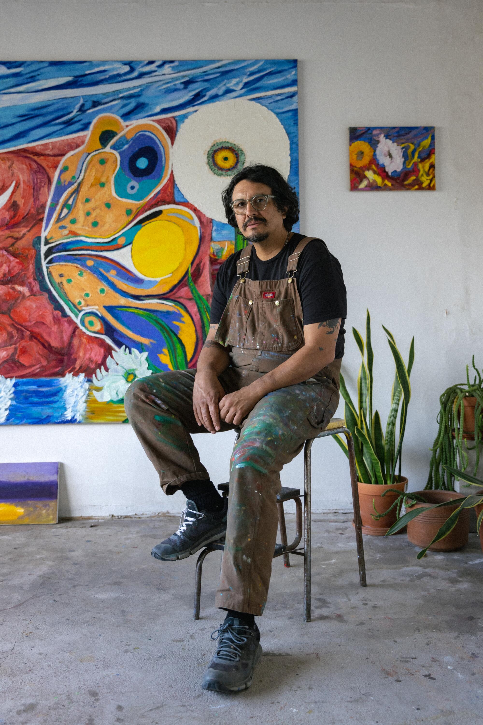 Daniel Gibson’s butterfly paintings tell a different side of migration
