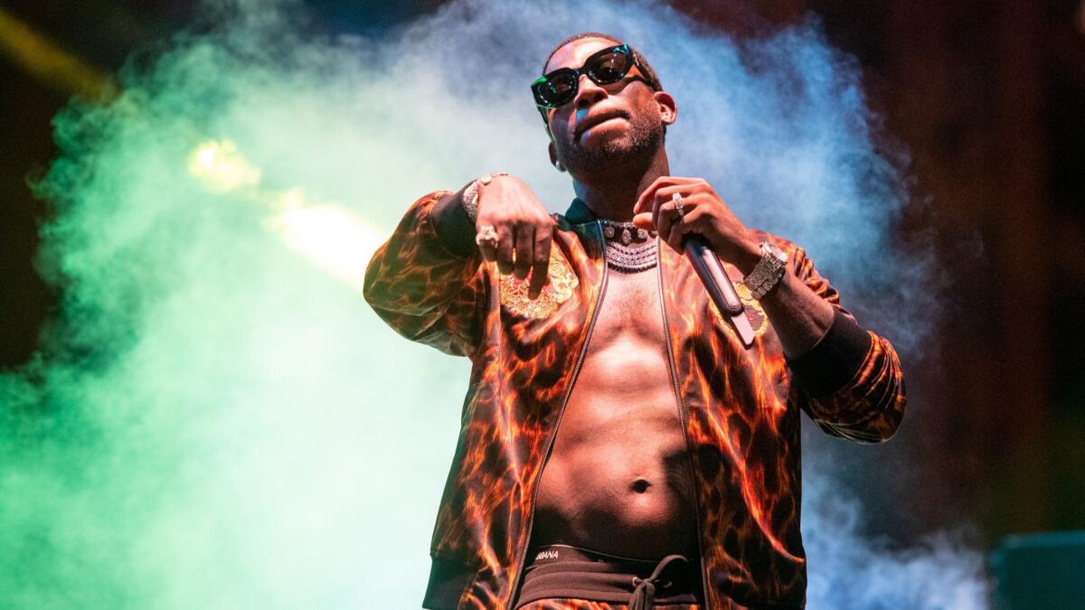 Gucci Mane performs.