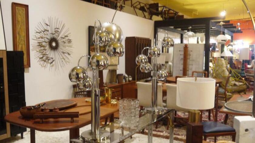 Klassic Design in Little Italy offers a wide array of furnishings in the midcentury modern style. (Anthony Tarantino)