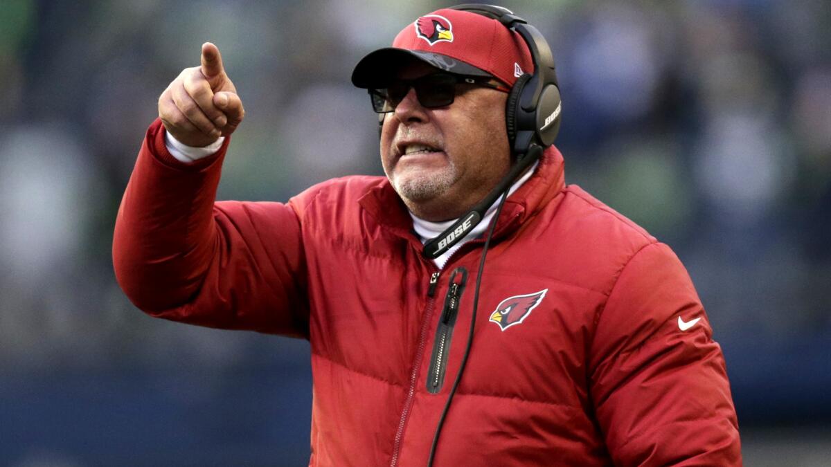 Cardinals Coach Bruce Arians will not get to trade barbs with former Rams coach Jeff Fisher this time around.