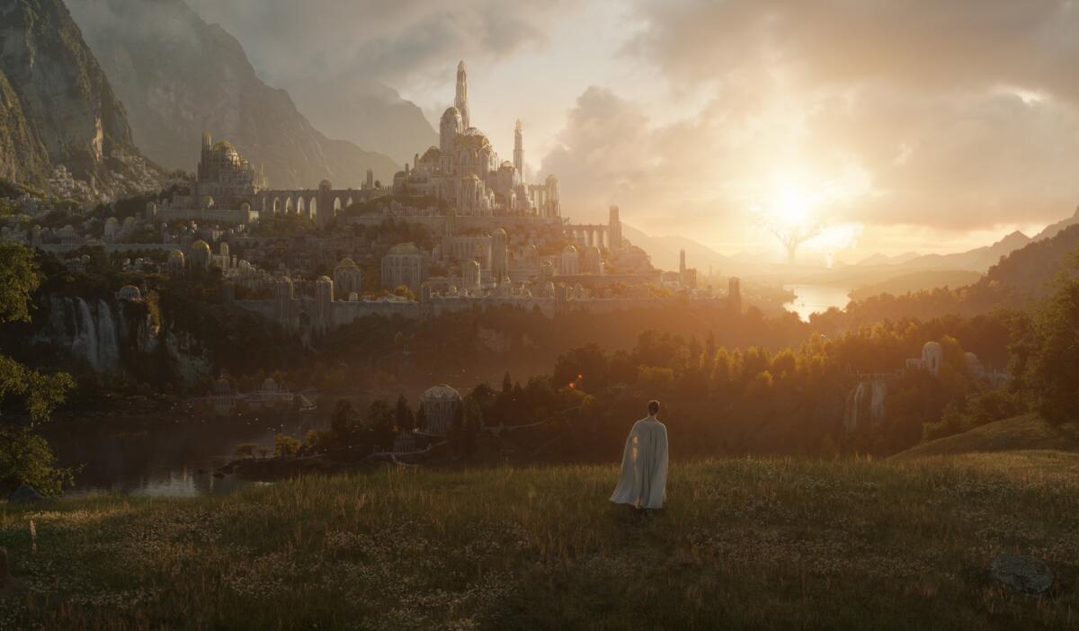 The first look at Amazon's "Lord of the Rings" TV series.