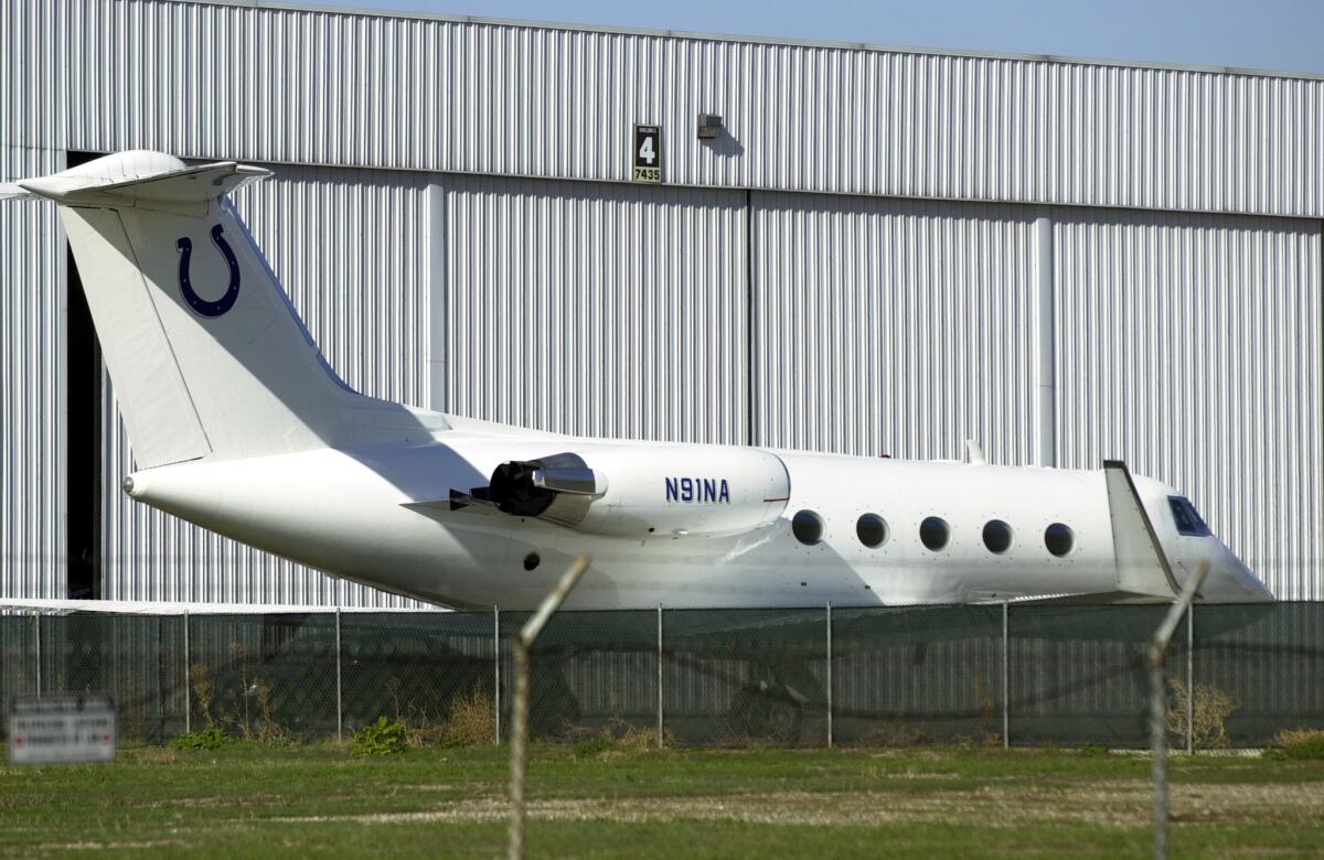 Before the Colts broke ground on a new stadium in 2005 in Indianapolis, Owner Jim Irsay's plane made a stop at Van Nuys Airport as the team explored the possibility of moving to Los Angeles.